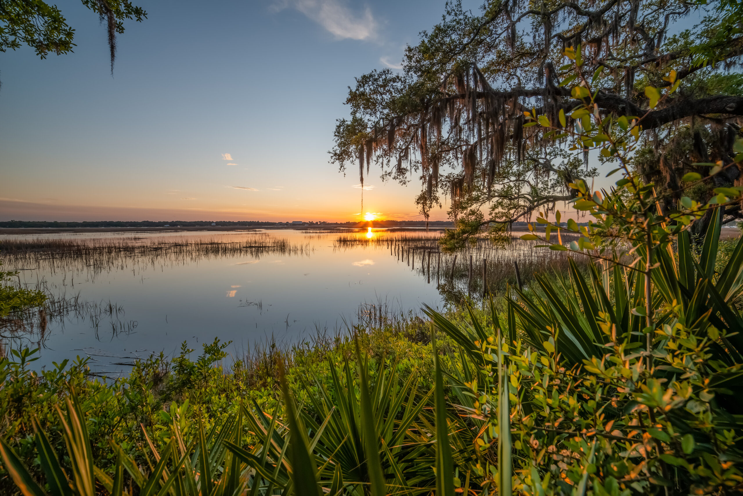 Travel Healthcare Jobs in South Carolina Low Country Sunset in Beaufort, SC
